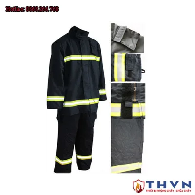 Quần áo chống cháy Nomex 2 lớp