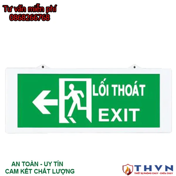 Đèn LED exit chỉ dẫn 1 mặt
