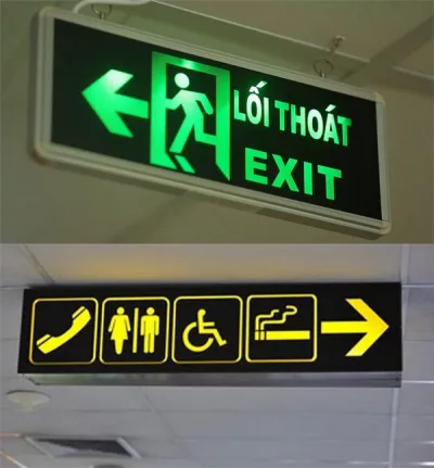 Tác dụng của đèn Exit thoát hiểm khi có sự cổ xảy ra