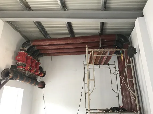 Hệ thống đường ống nước trên cao