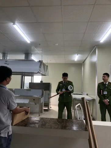 Nghiệm thu công trình PCCC tự động GS Thái Nguyên